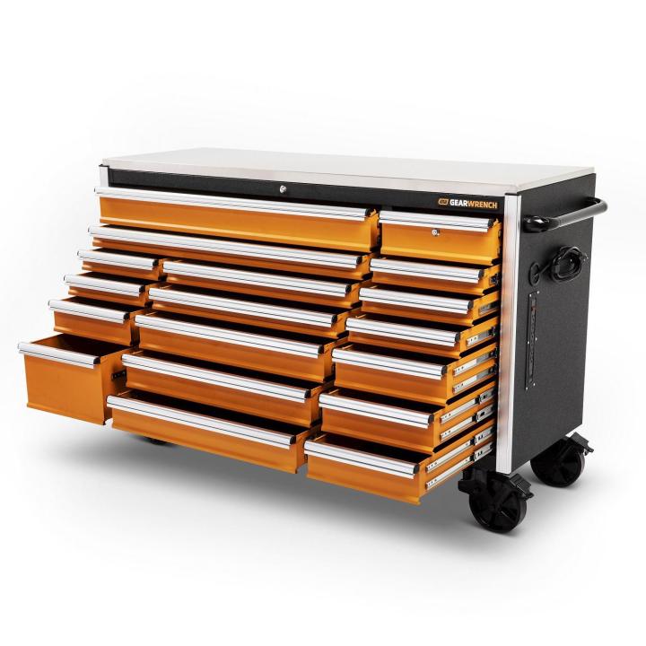 18 DRAWER MOBILE WORK STATION WITH 1268 TOOLS