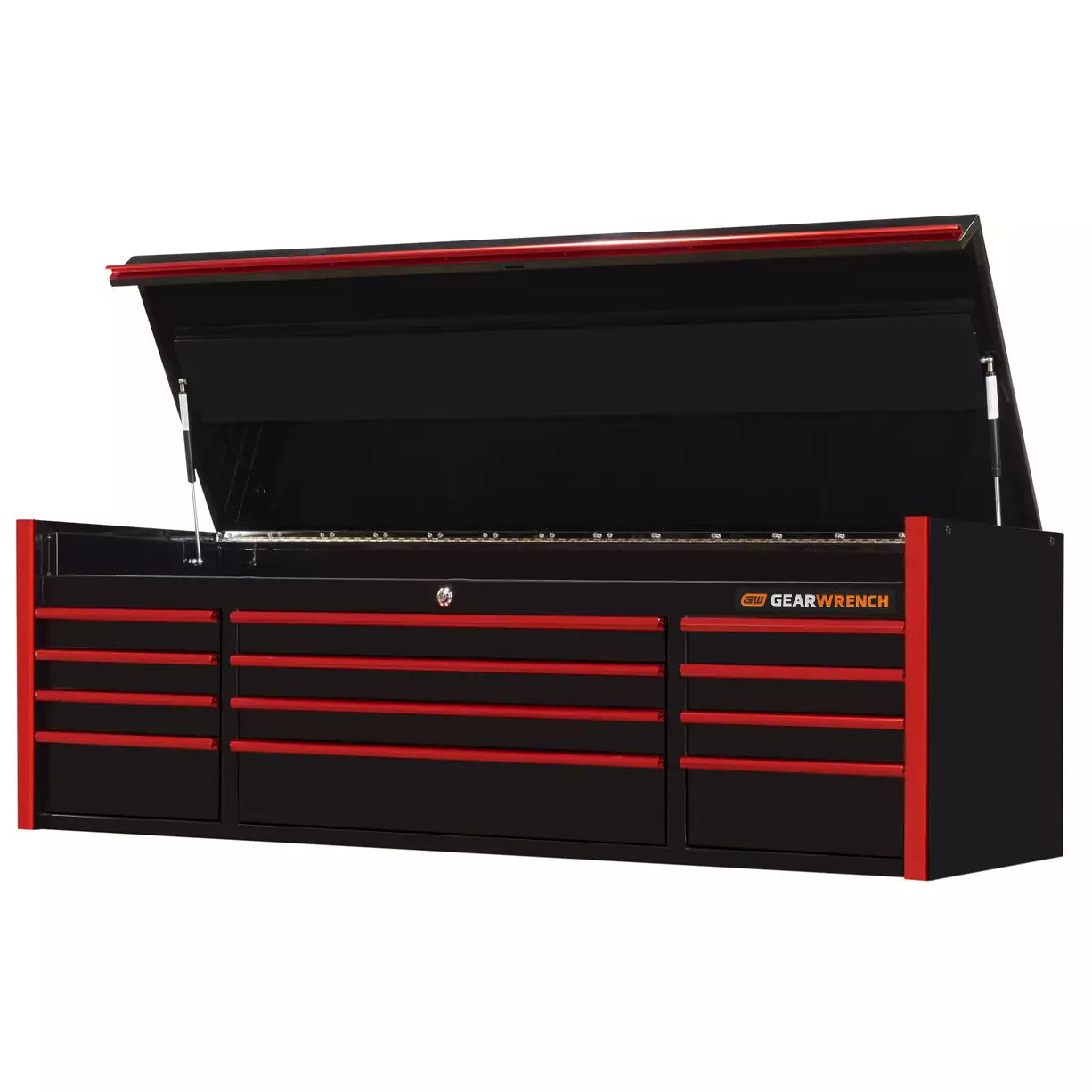 EXTREME TOOLS 20-DRAWER ROLLER CABINET WITH 990 TOOLS AND TOP CABINET