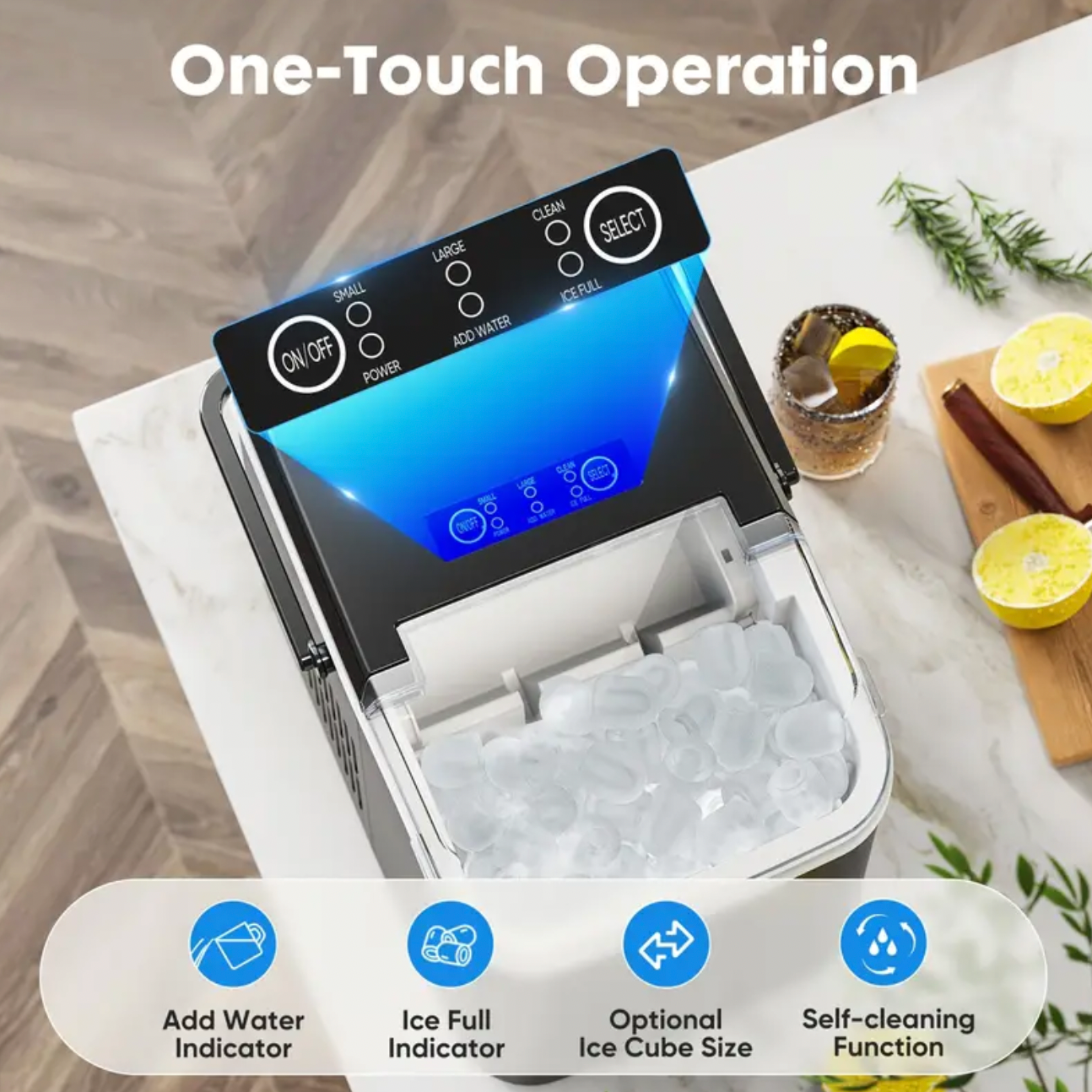 Portable Countertop Ice Maker