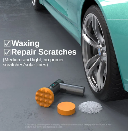 Revitalize Your Car's Shine: Handheld Wireless Car Polisher for Effortless Waxing and Polishing!