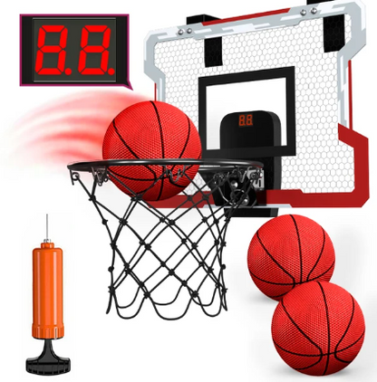 Outdoor Basketball Hoop for Kids Indoor Basketball Hoops - With Scoreboard