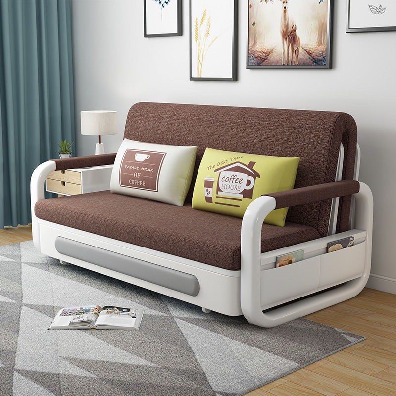 Foldable Sofa Bed with Hidden Storage